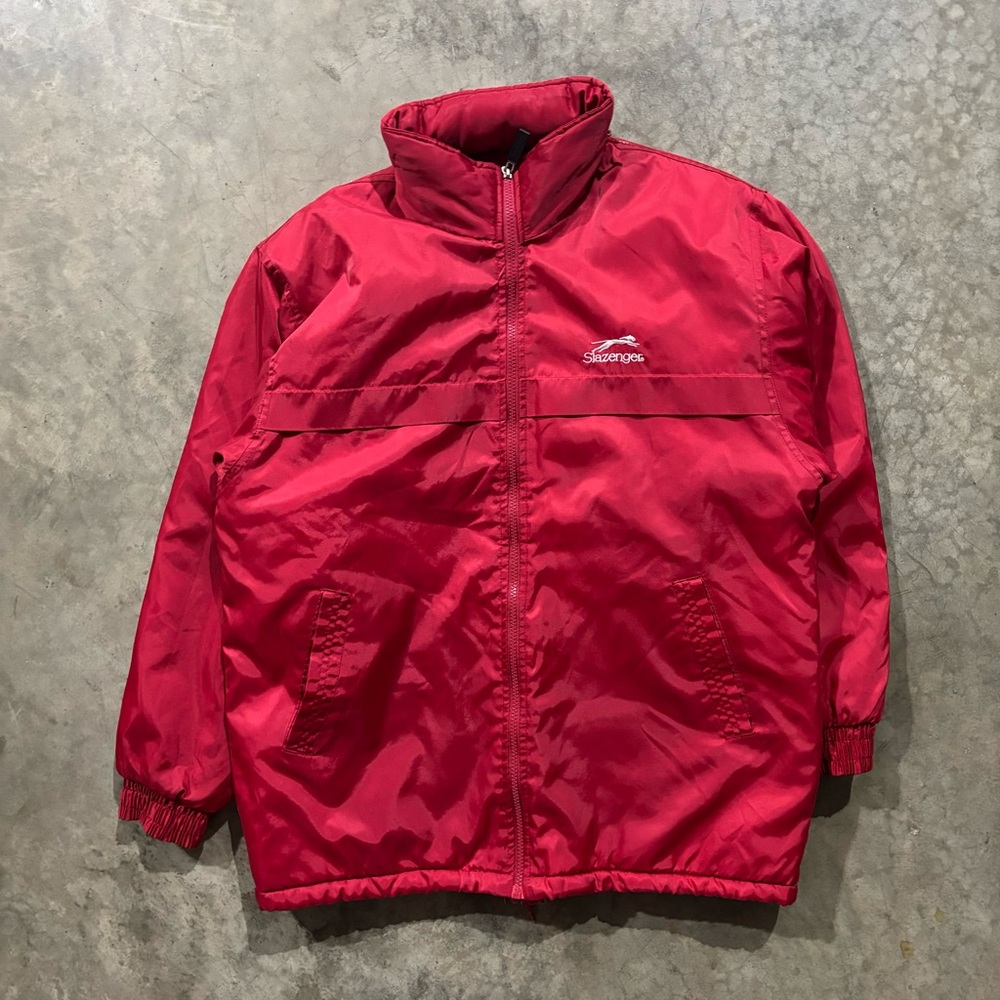 Slazenger Red Puffer Jacket
